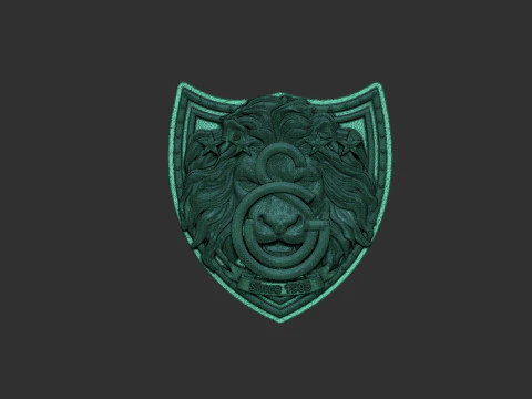 Galatasaray Football Club Logo 3D Print Model