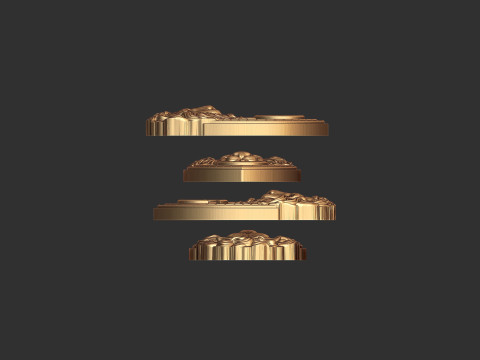 Galatasaray Football Club Logo 3D प्रिंट मॉडल