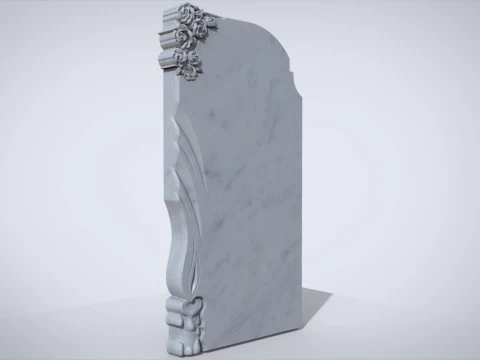 Herdenkingsgrafsteen 3D printmodel