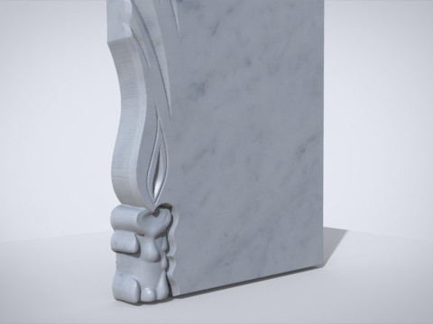 Memorial tombstone Modello di stampa 3D