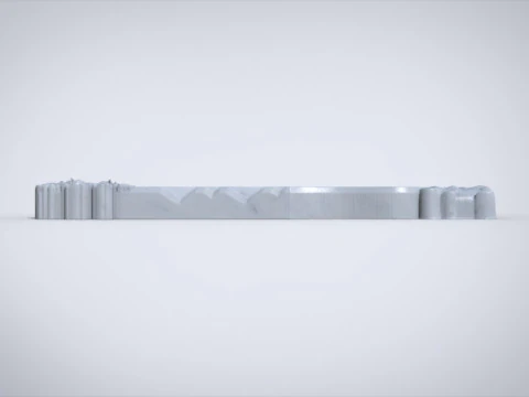 Herdenkingsgrafsteen 3D printmodel