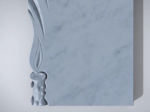 Herdenkingsgrafsteen 3D printmodel