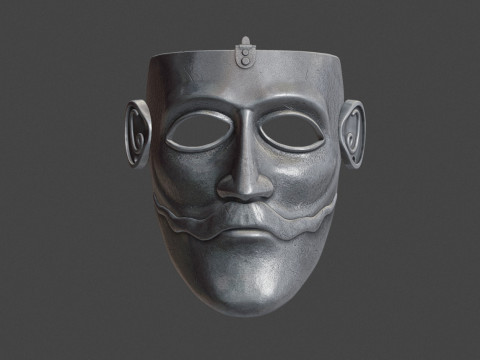 The Mask of a Kipchak Warrior 3D printmodel