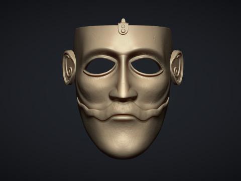 The Mask of a Kipchak Warrior 3D 프린트 모델