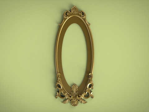 Classic Mirror Frame 3D printmodel