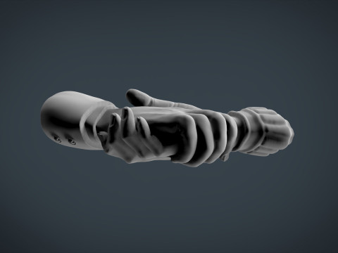 Shake hands 3D 프린트 모델