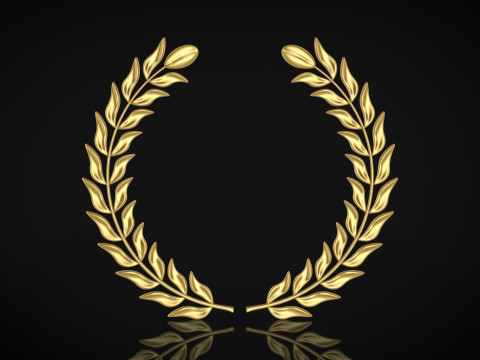 Laurel wreaths set 3D 프린트 모델
