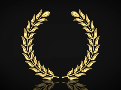 Laurel wreaths set 3D Print Model