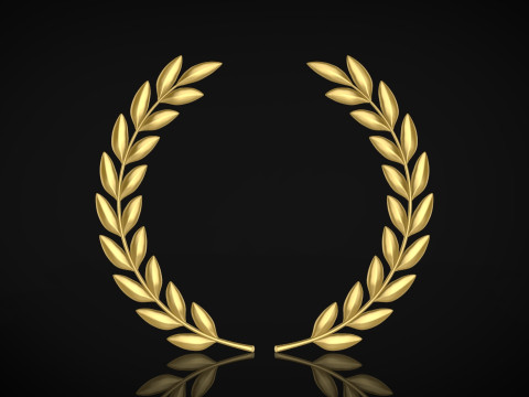Laurel wreaths set 3D 프린트 모델