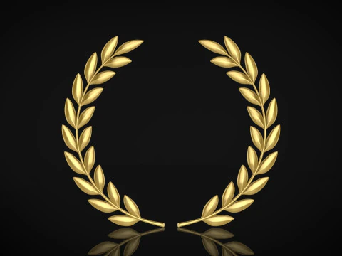 Laurel wreaths set 3D Print Model