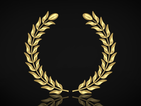 Laurel wreaths set 3D 프린트 모델