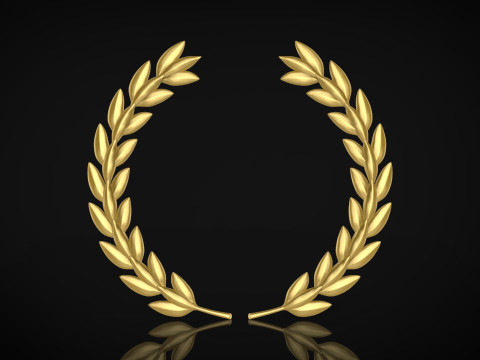 Laurel wreaths set 3D 프린트 모델