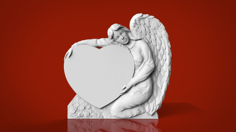Angel Monuments 3D प्रिंट मॉडल .c4d .max .obj .3ds .fbx .stl .blend