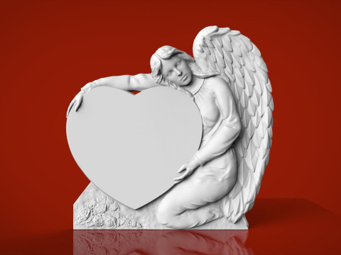Angel Monuments Modelo de Impressão 3D