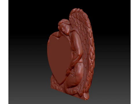 Monumentos de &aacute;ngeles Modelo de impresión 3D