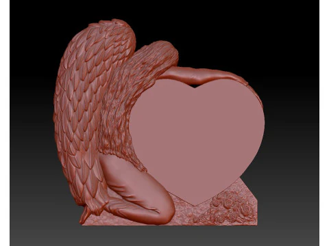 Monumentos de &aacute;ngeles Modelo de impresión 3D