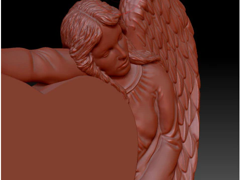 Monumentos de &aacute;ngeles Modelo de impresión 3D