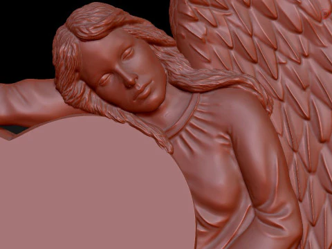 Monumentos de &aacute;ngeles Modelo de impresión 3D