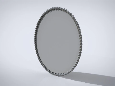 Rope mirror frame 3D Print Model