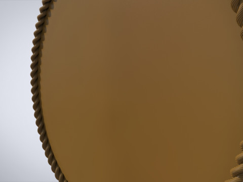 Rope mirror frame Modelo de impresión 3D