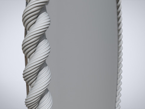 Rope mirror frame Modelo de impresión 3D