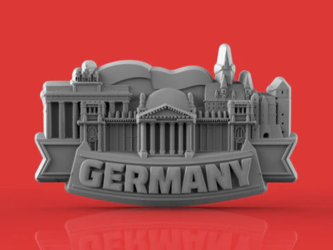 Germany souvenir 3D Print Model