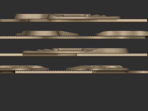 Abstract Face Wall decor 3D 打印模型