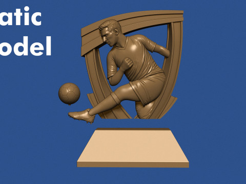 Soccer AwardSoccer Award 3D 프린트 모델