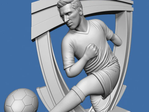 Soccer AwardSoccer Award 3D Print Model