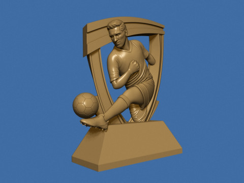 Soccer AwardSoccer Award 3D 프린트 모델