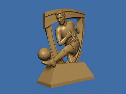 Soccer AwardSoccer Award 3D Print Model