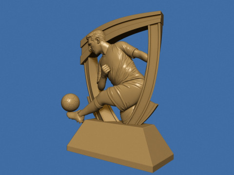 Soccer AwardSoccer Award 3D 프린트 모델