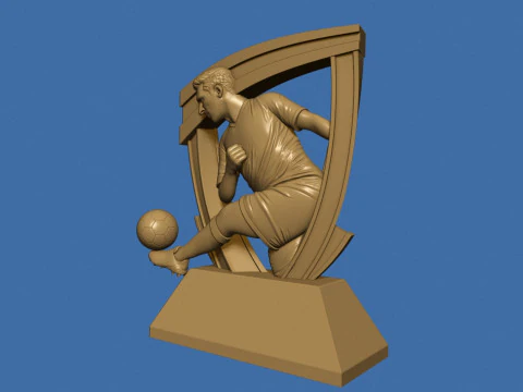Soccer AwardSoccer Award 3D Print Model