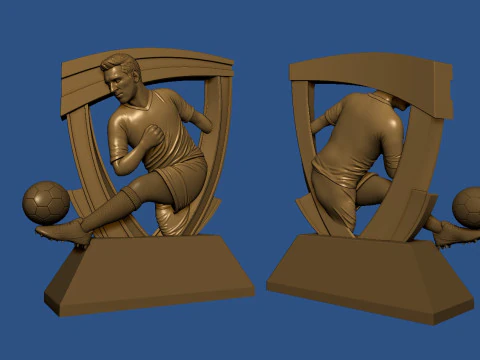 Soccer AwardSoccer Award 3D Print Model