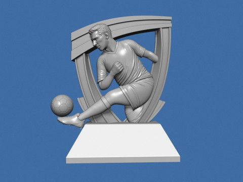 Soccer AwardSoccer Award 3D 프린트 모델