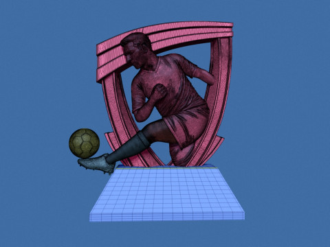 Soccer AwardSoccer Award 3D 프린트 모델