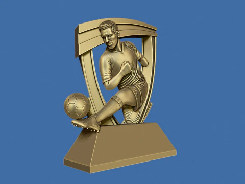 Soccer AwardSoccer Award 3D Print Model