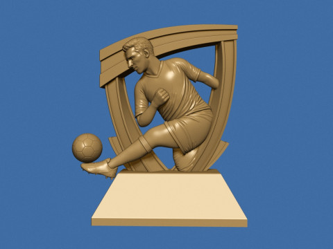 Soccer AwardSoccer Award 3D 프린트 모델