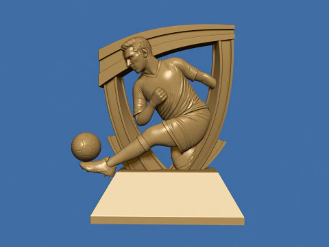 Soccer AwardSoccer Award 3D Print Model