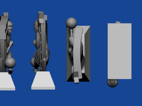 Soccer Award 3D 打印模型