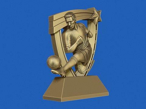 Soccer Award Modèles 3D en vedette