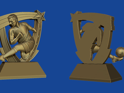 Soccer Award Modèles 3D en vedette