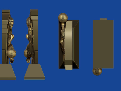 Soccer Award Modèles 3D en vedette