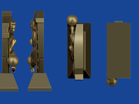 Soccer Award 3D Print Model