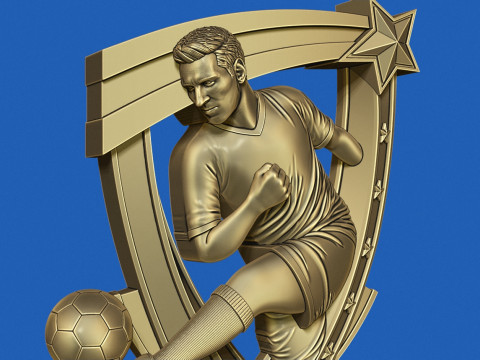 Soccer Award Modèles 3D en vedette