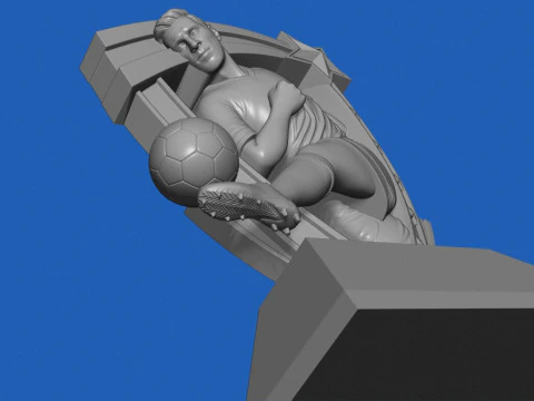 Soccer Award 3D Print Model