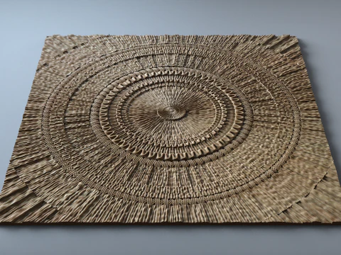 Sunburst wall decor 3D Print Model