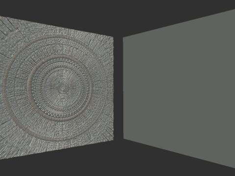 Sunburst wall decor Model Cetak 3D