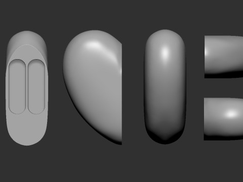 Heart shaped ring box 3D Print Model