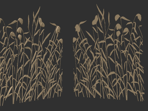 식물 벽 장식 3D 프린트 모델